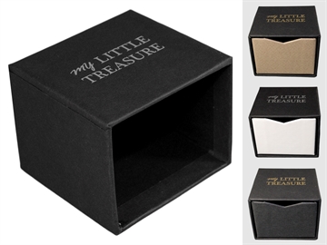 Jewelry box - lid - black