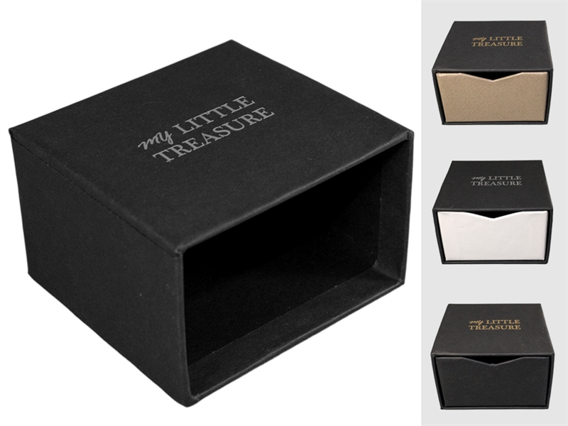 Jewelry box - lid - black