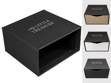 Jewelry box - lid - black