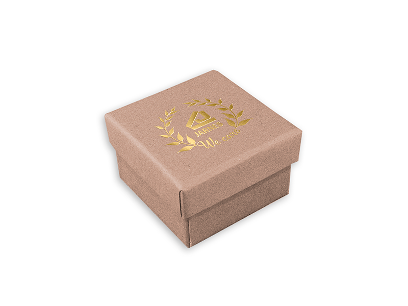 Jewelry box, Ring - matte almond